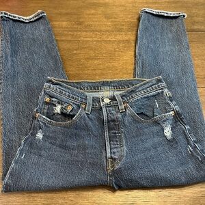 Levi's Blue Relaxed Women's‎ Jeans